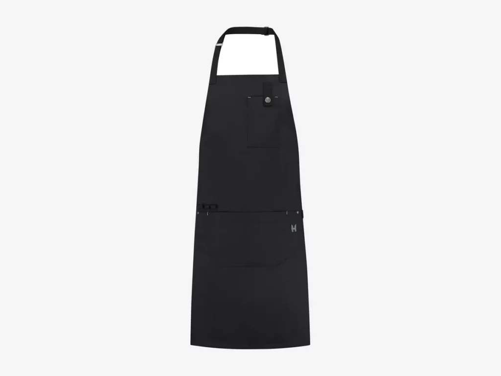 Le Nouveau Chef borstschort Seattle in zwart